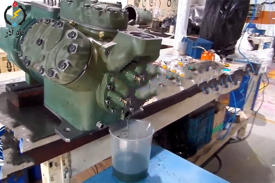 کمپرسور پیستونی 9 اسب بخار سه فاز بیتزر مدل BES-9Y-40S4