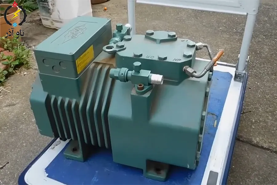 نصب و راه‌اندازی کمپرسور بیتزر 2GES-2.E-20E