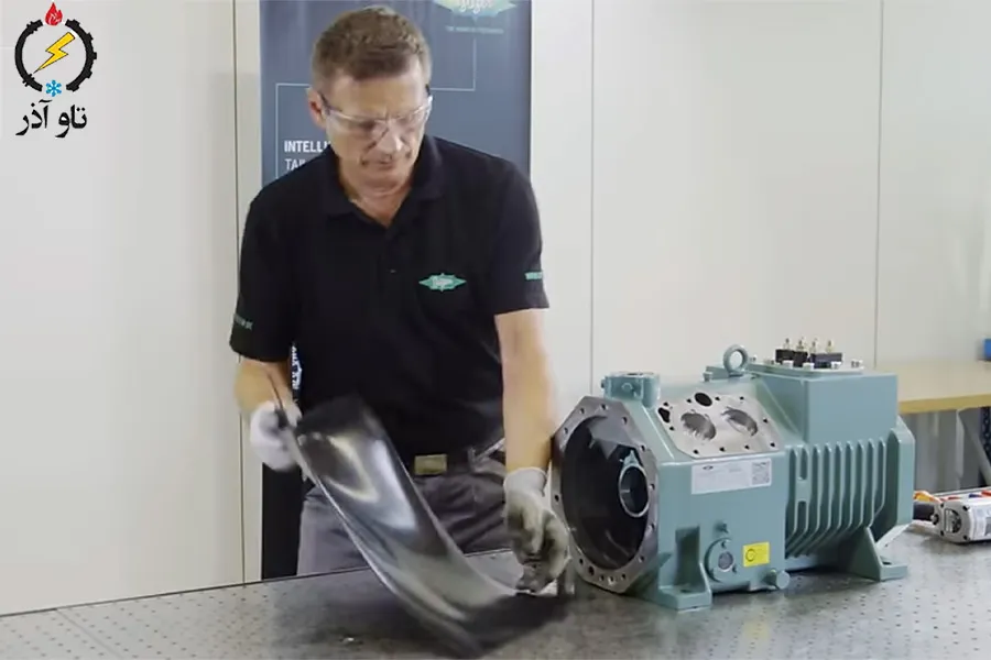 بررسی مشخصات فنی کمپرسور پیستونی بیتزر مدل 2DES-2-40S