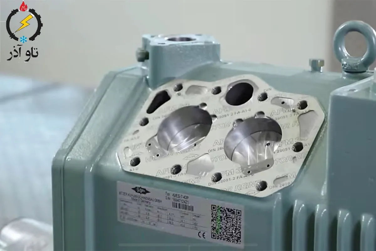 نگهداری و سرویس کمپرسور پیستونی بیتزر مدل 4EES-4-40S