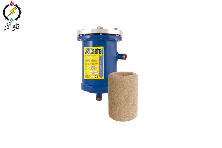 تجهیزات خط مایع و کنترل جریان مبرد سردخانه بالای صفر 5 تن