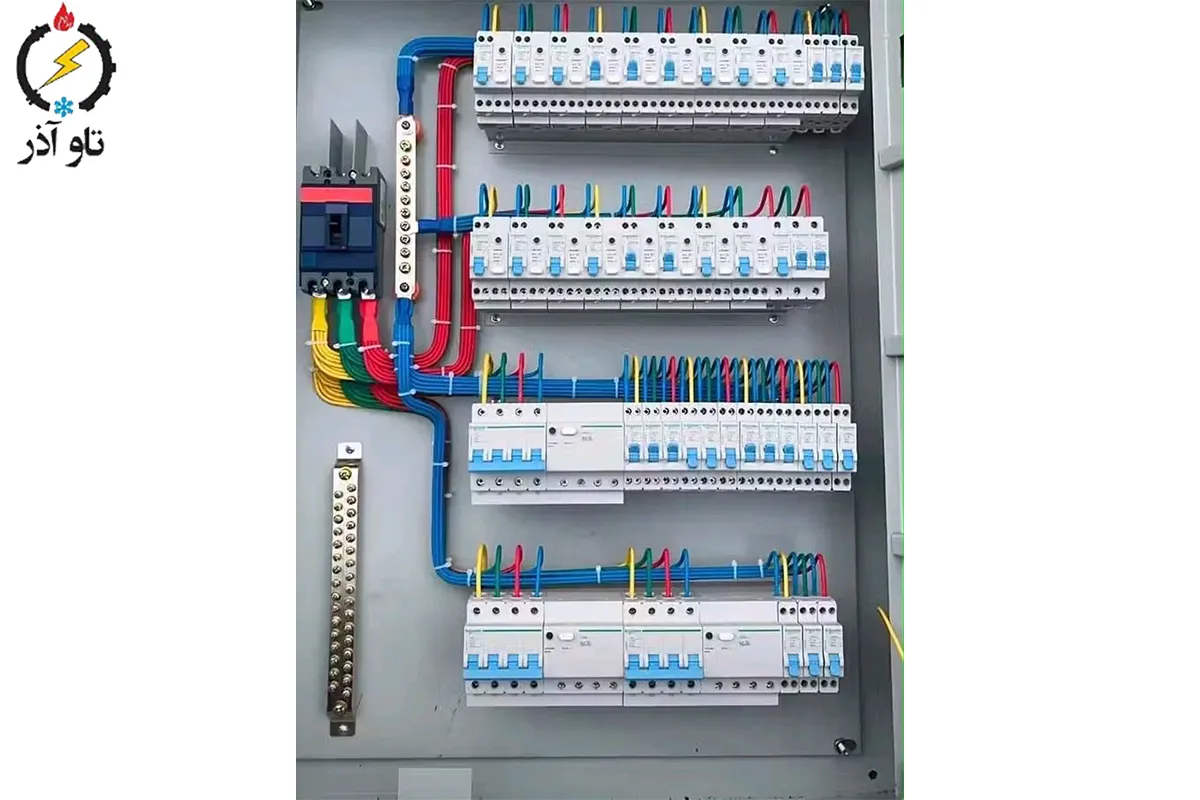 تابلو برق، کنترل و ایمنی سردخانه زیرصفری 10 تن