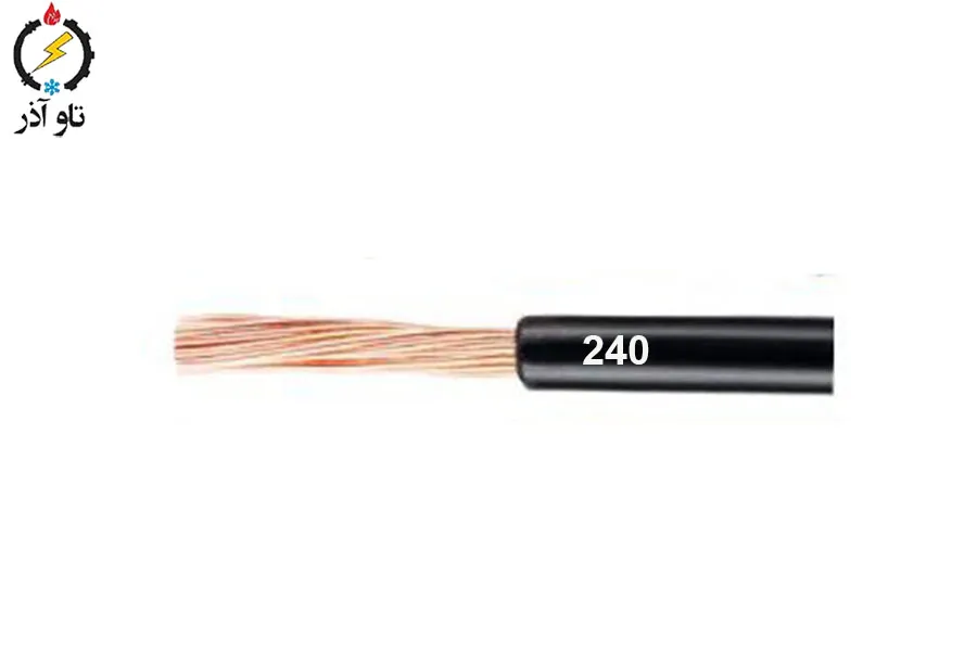 سیم افشان مسی 240 افشار نژاد خراشان (1 متر)