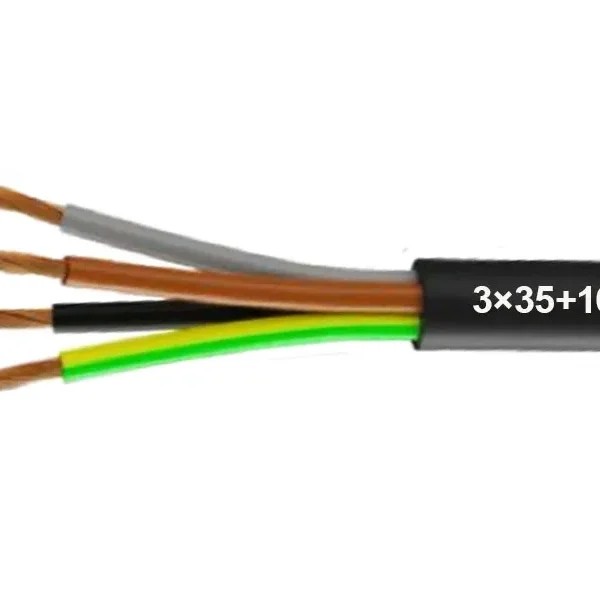 کابل سبک افشان مسی (16 + 35 × 3) افشار نژاد خراشان (1 متر)