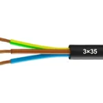 کابل افشان مسی 35 * 3 افشار نژاد خراسان (یک متر)