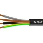 کابل افشان مسی (25 + 50 × 3) افشار نژاد خراسان 1 متر