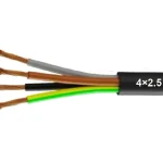 کابل افشان مسی 2.5 × 4 افشار نژاد خراسان (1 متر)