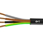 کابل افشان مسی 1×4 افشار نژاد خراسان (1 متر)