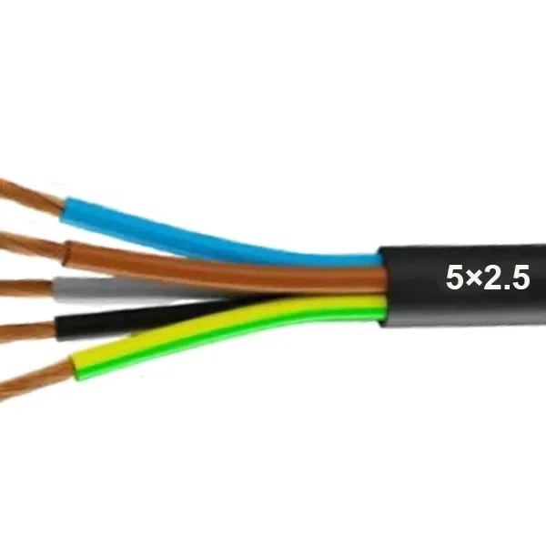 کابل افشان مسی 2.5 × 5 افشار نژاد خراشان (1 متر)