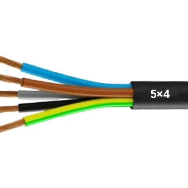 کابل افشان مسی 4 × 5 افشار نژاد خراسان (1 متر)