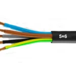 کابل افشان مسی 6 × 5 افشار نژاد خراسان (1متر)