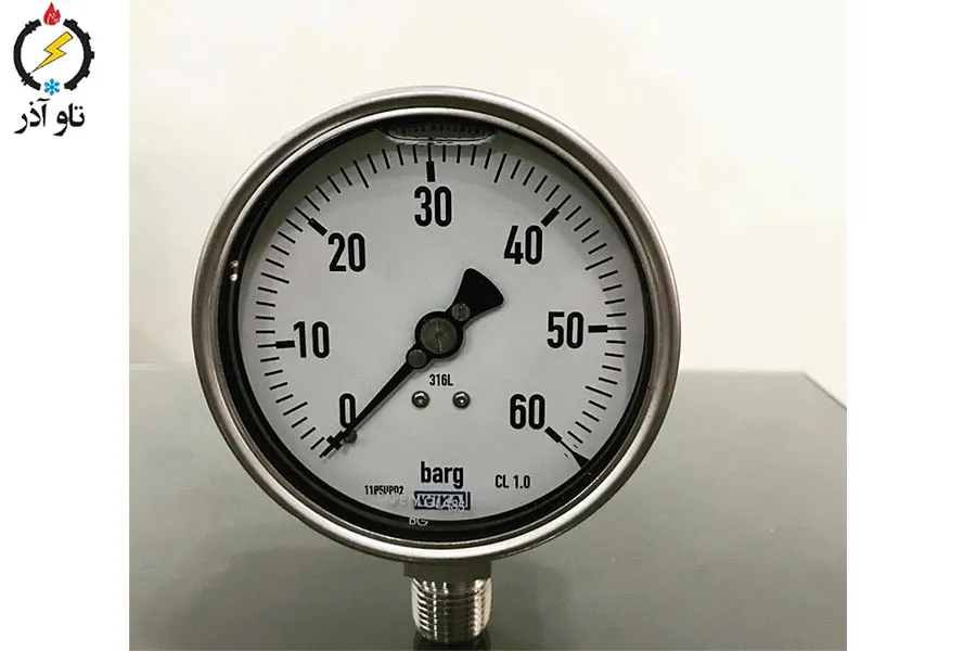 خط مایع و ابزارهای کنترلی سردخانه بالاصفری 15 تن