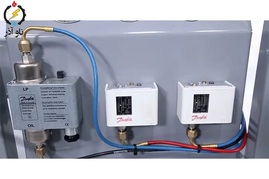 تابلو برق، کنترل و ایمنی سردخانه بالاصفری 15 تن