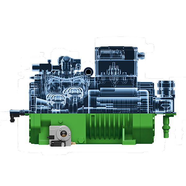 کمپرسرور پیستونی بیتزر