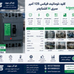 کلید اتوماتیک فیکس 125 آمپر سری H اشنایدر